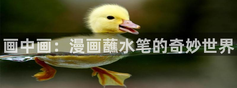 香蕉文化—漫画小说更新：画中画：漫画蘸水笔的奇妙世界